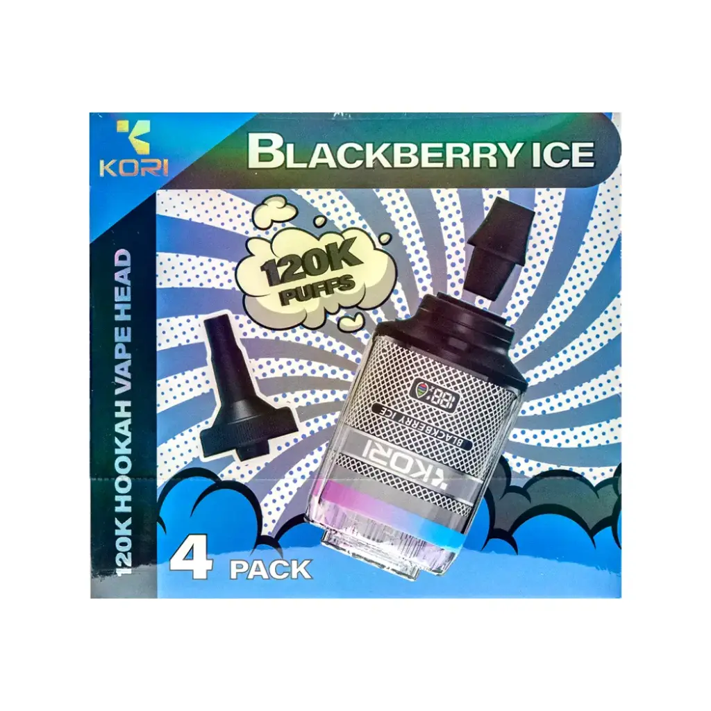 KORI 4PK 120K PUFFS HOOKAH VAPE HEAD 