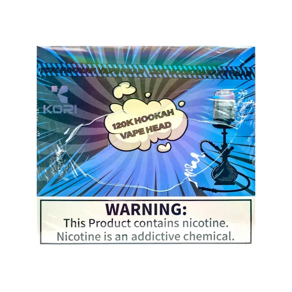 KORI 4PK 120K PUFFS HOOKAH VAPE HEAD 