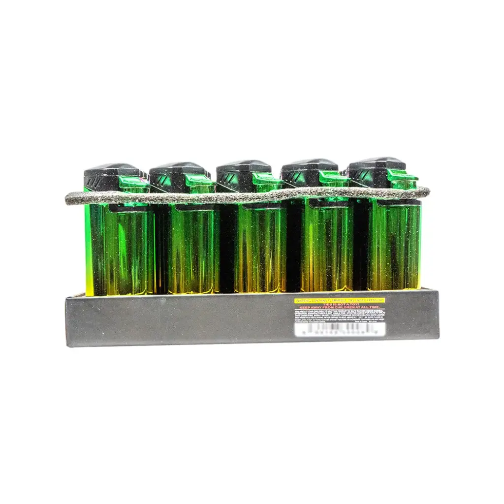 TECHNO TRIPLE TORCH LIGHTER 25CT - ASSORTED