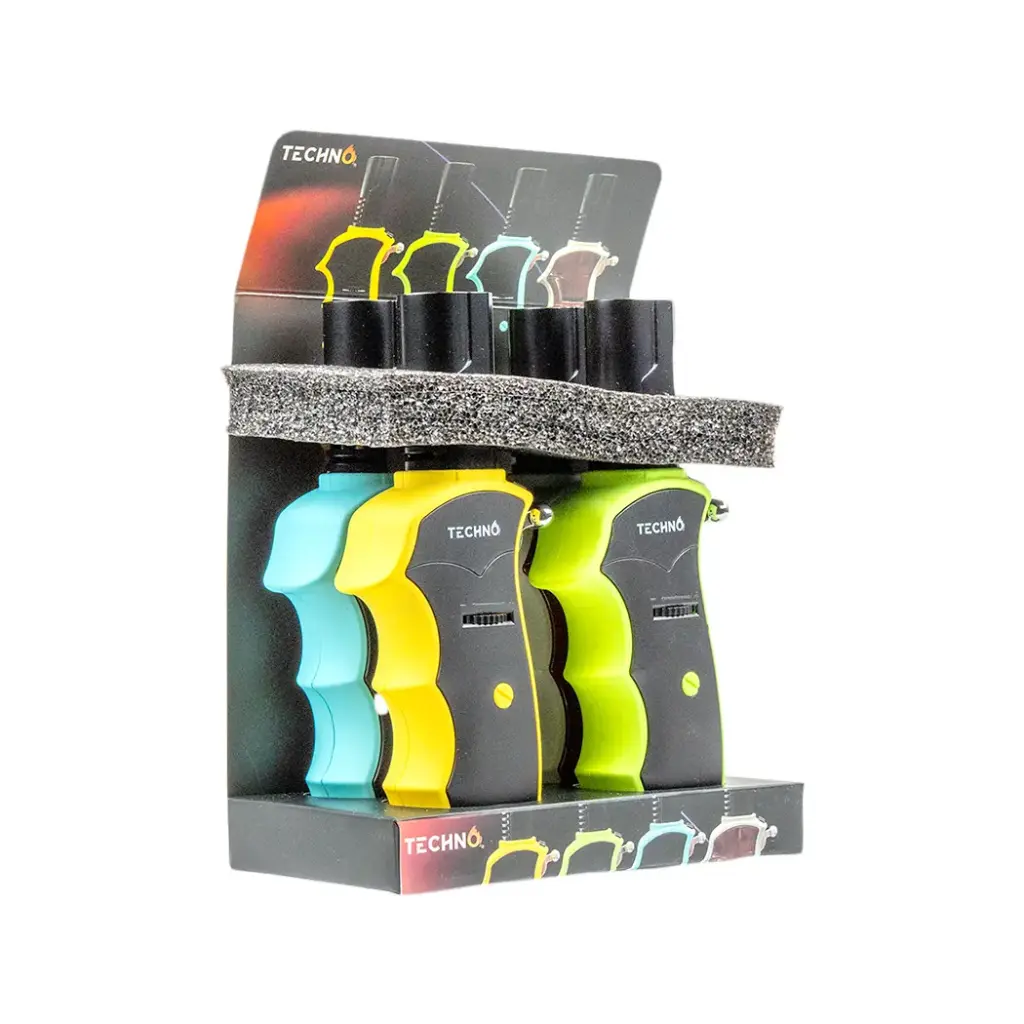 TECHNO TORCH LIGHTER - 4CT