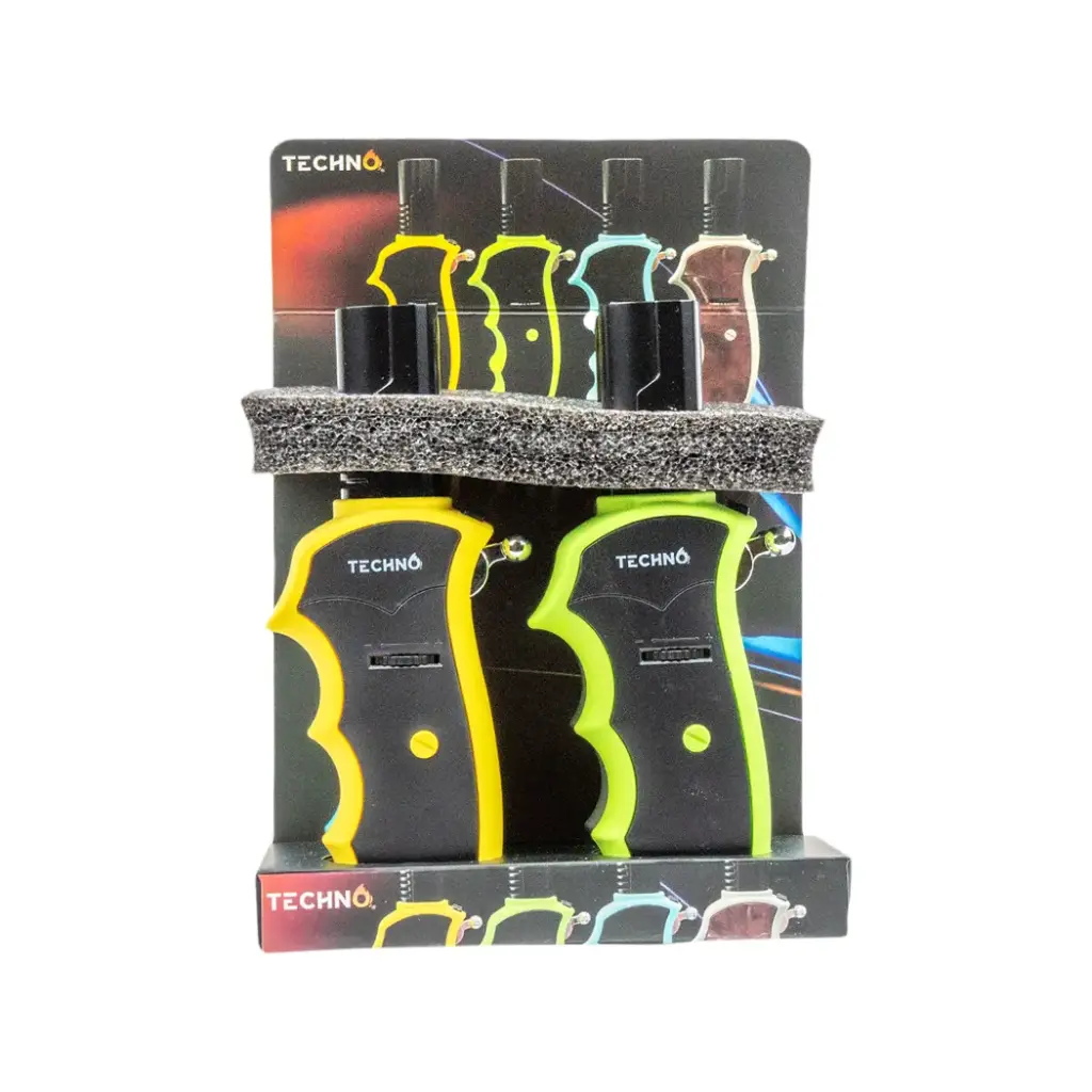 TECHNO TORCH LIGHTER - 4CT