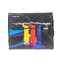 TECHNO 6.75" SLANT TORCH LIGHTER - 4CT