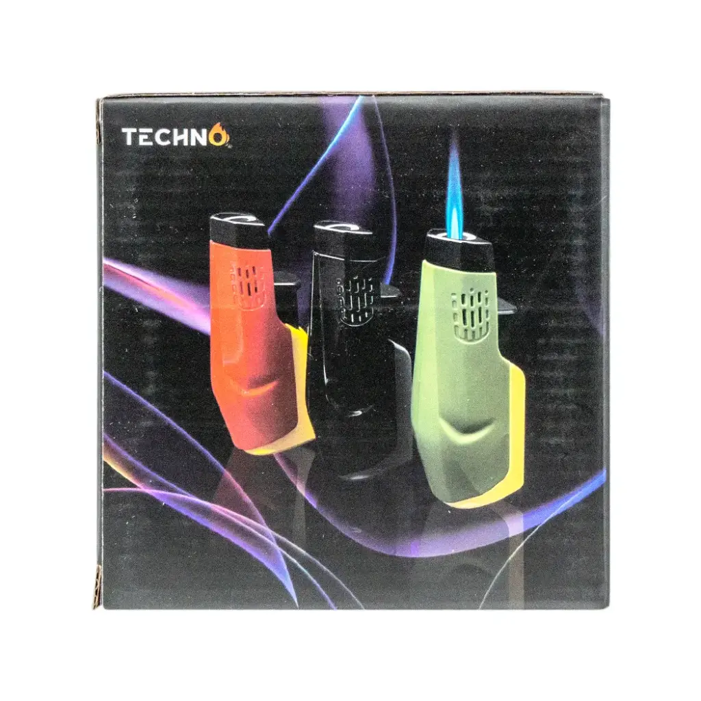 TECHNO TORCH LIGHTER - 9CT