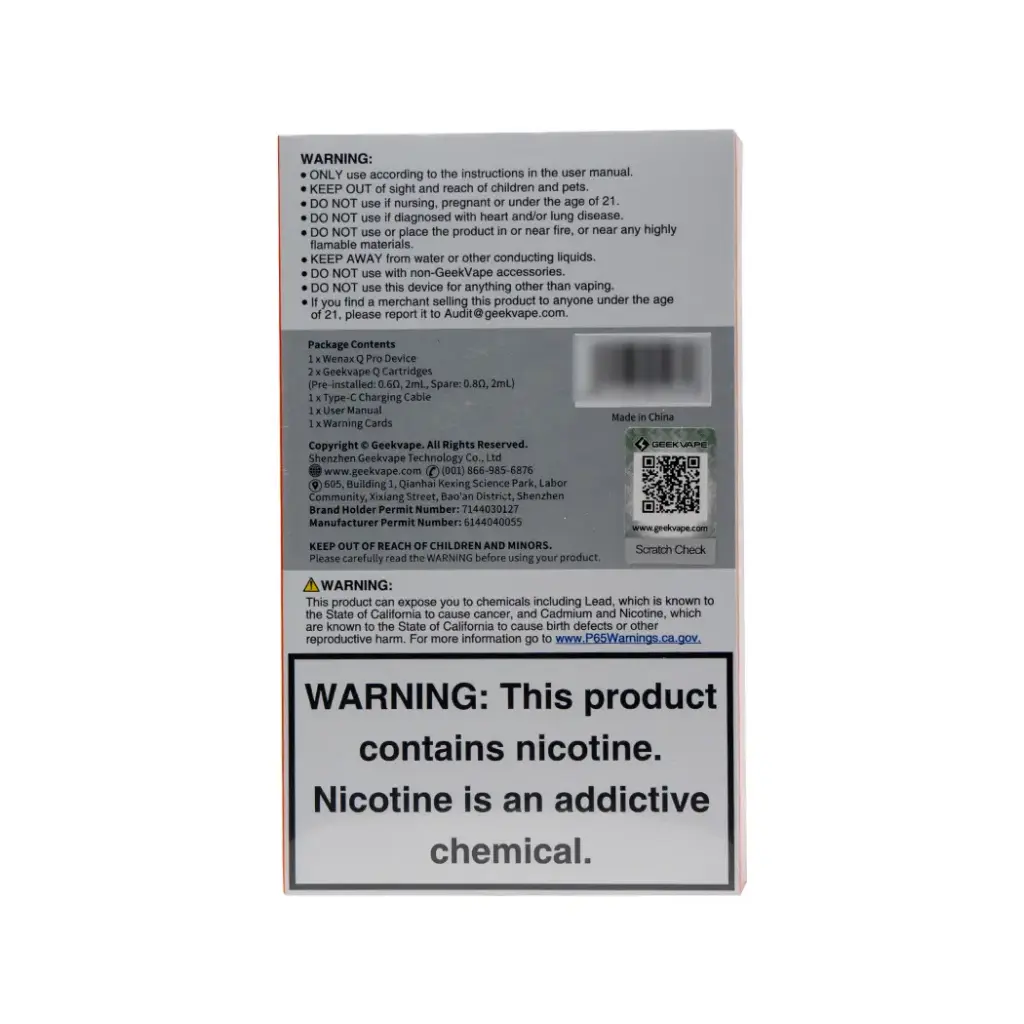 GEEKVAPE WENAX Q PRO POD KIT 