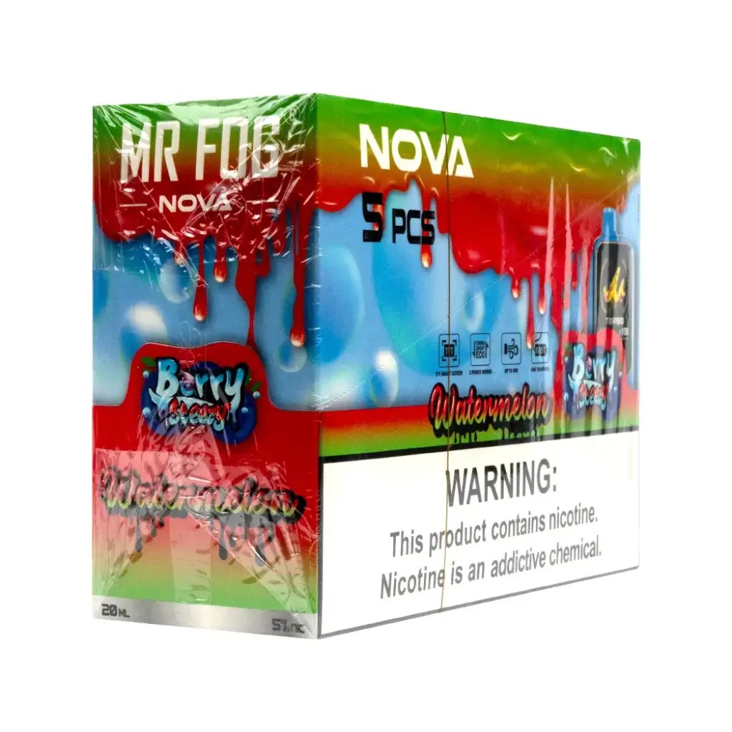 MR FOG NOVA 5PK  36K PUFFS (BERRY STEEZY) WATERMELON