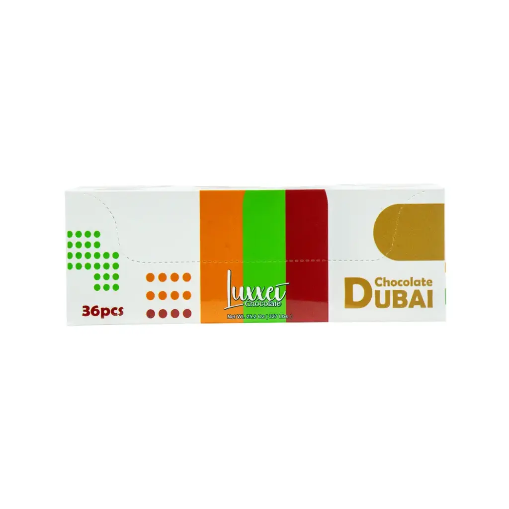 CHOCCART DUBAI CHOCOLATE ASSORTED MIX 36-20G