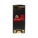 RAW BLACK CLASSIC KING SIZE 75 CONES PER BOX
