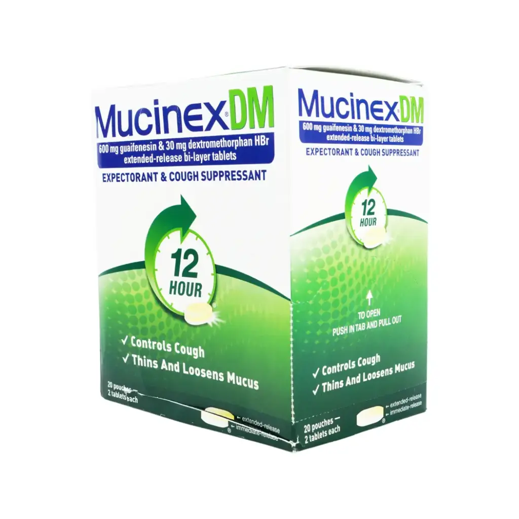 MUCINEX DM DISPENSER 20 X 2S
