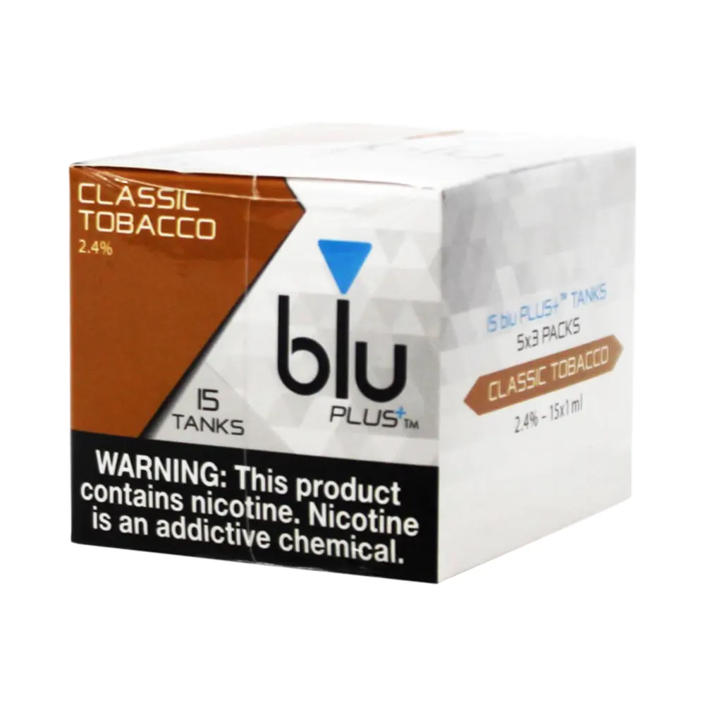 BLU PLUS CARTRIDGE 5-3 TANK 2.4%