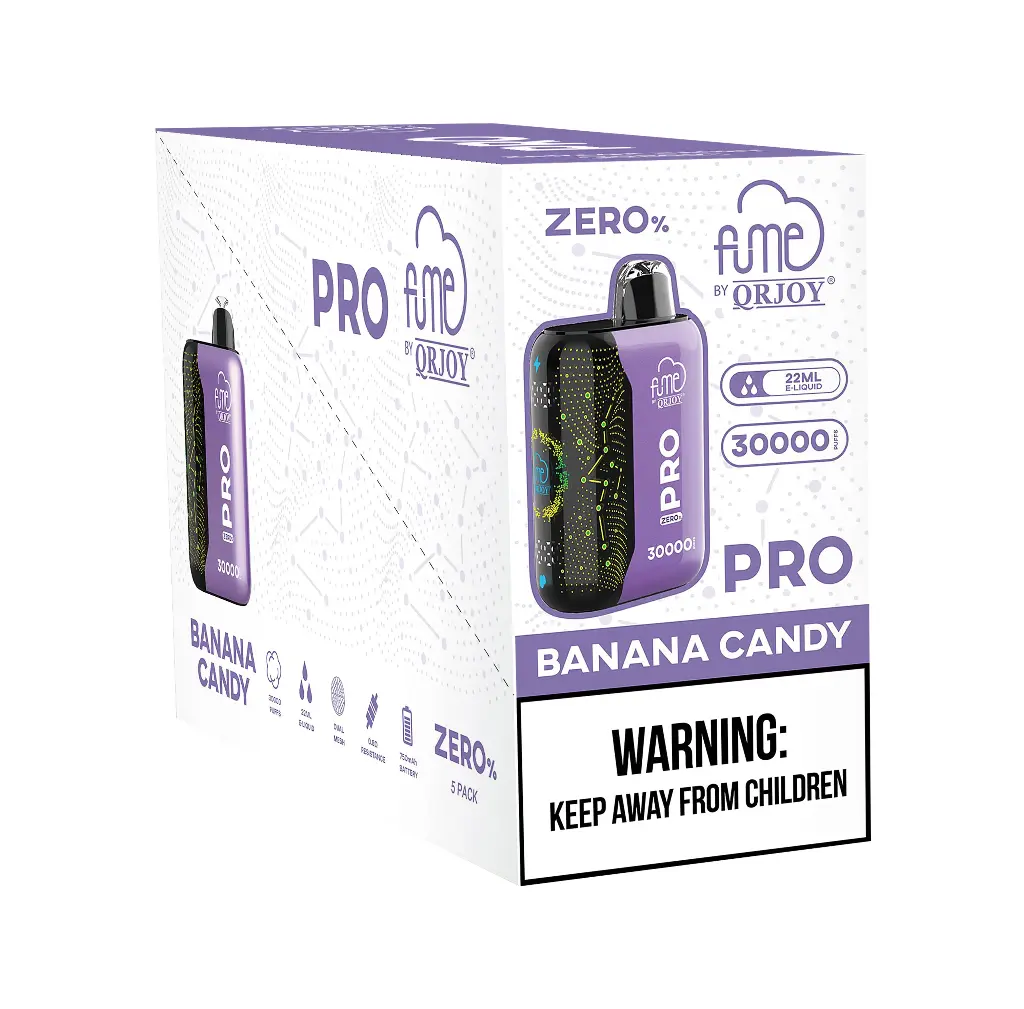 FUME PRO 5PK 0% 30K PUFFS