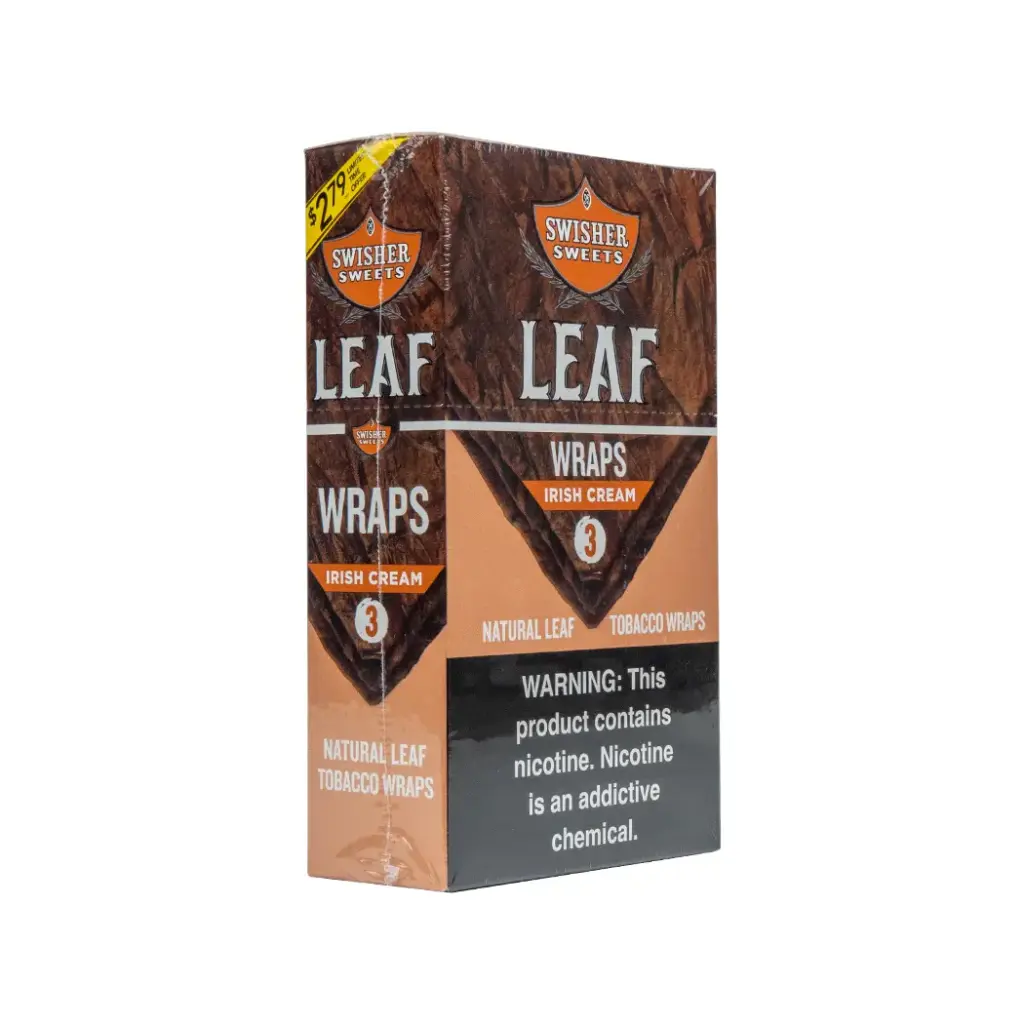 SWISHER LEAF WRAPS $2.79 10-3PK