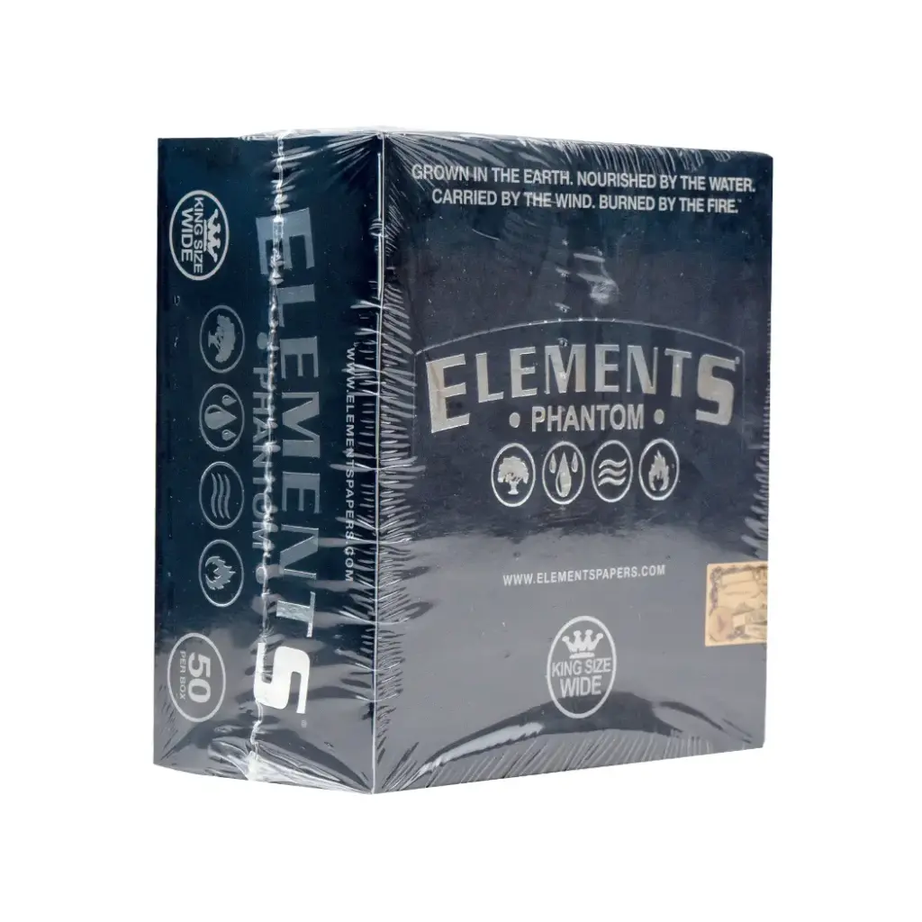 ELEMENTS PHANTOM KING SIZE WIDE 50 PER BOX