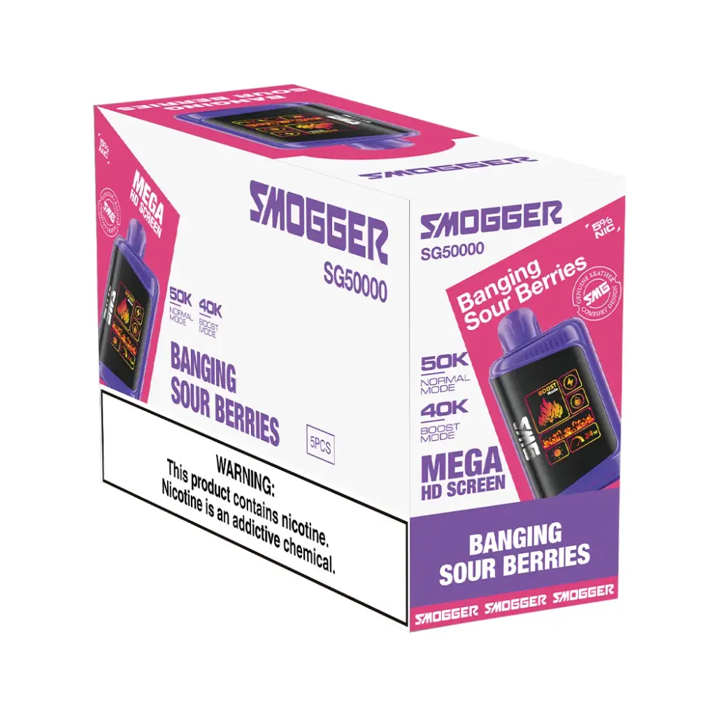 SMOGGER SMG 5% 50K PUFFS DISPOSABLE 