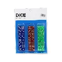 DICE CLEAR 48PC DISPLAY